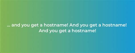 Automatic Hostname Assignment With Initial cPanel Setup | cPanel Blog