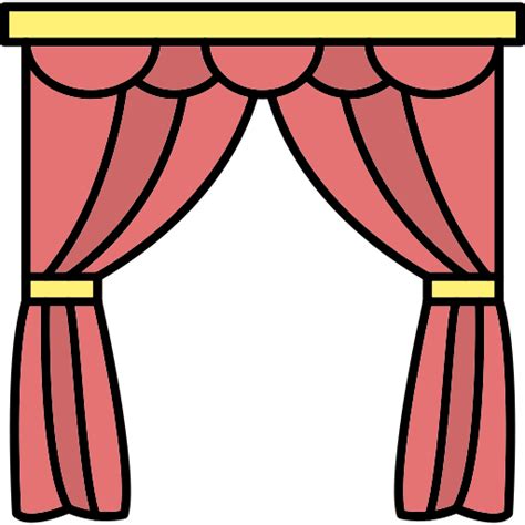 Curtains - Free entertainment icons