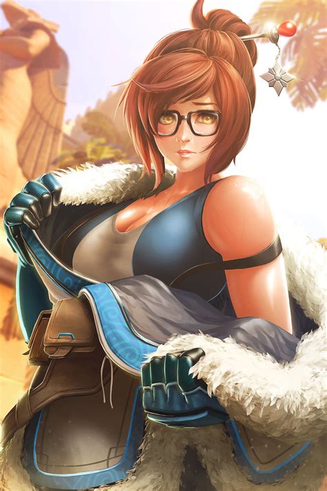 マヘンブ on Twitter: "Overwatch fan art Mei!~