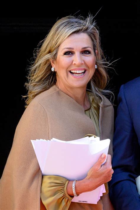 Maxima Restaurante - Queen Maxima - New Year Reception for Guests at the Royal Palace in ...