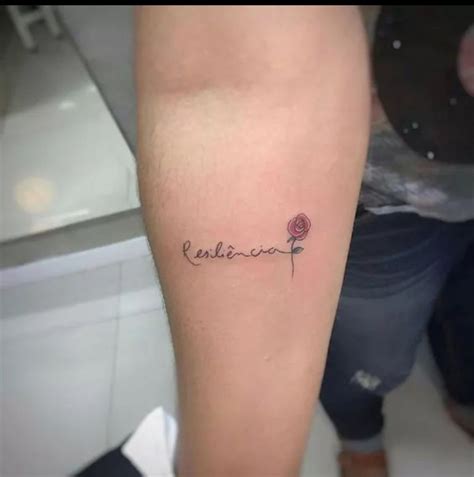 Tatuagem Com O Nome Resiliência - Tatuagens Com O Nome Resiliência - RETOEDU