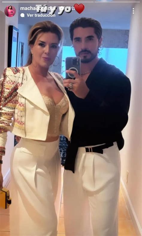 ¡Alicia Machado y Cristian Estrada presumen que volvieron!