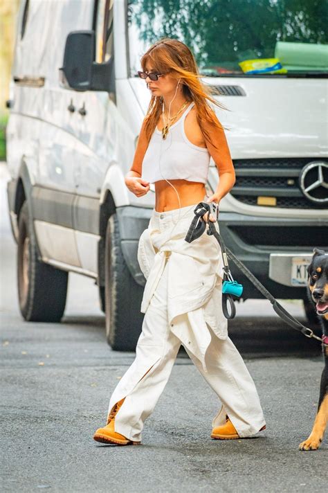 Emily Ratajkowski White Top Boob Tease - Hot Celebs Home