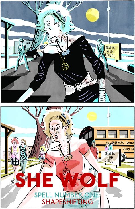 Female Werewolf Transformation Comics