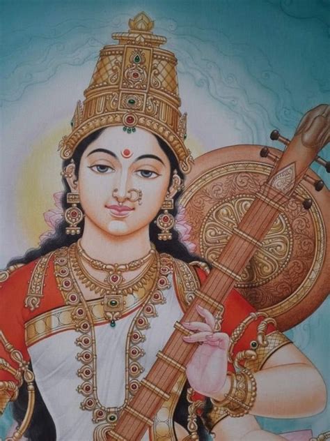 Saraswati Painting By Vishalmisra On DeviantArt Saraswati, 52% OFF