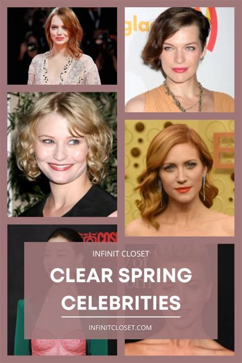 Clear Spring Celebrities | InfinitCloset
