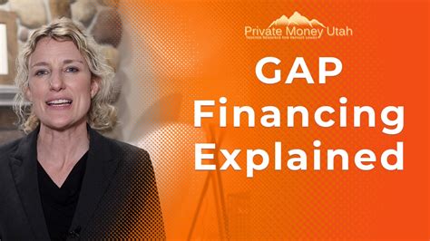 gap financing   didnt  private money utah