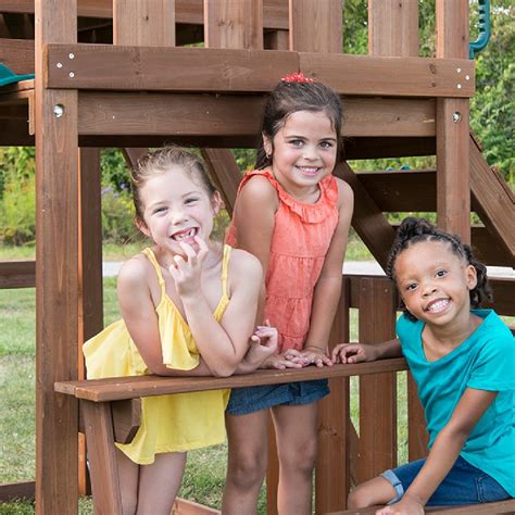 6 Benefits Of A Backyard Swing Set - Swing-N-Slide