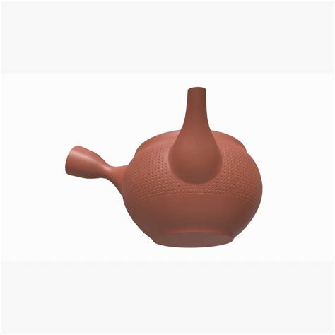 Japanese Kyusu Ceramic Teapot 01 3D model - Download Other Author ...