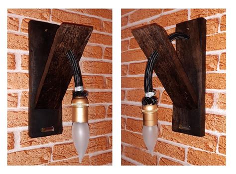 Luminária Rústica De Parede - Luminária De Parede Rústica / Conjunto Com 02 Unid. - Mod003 - Rústica ...