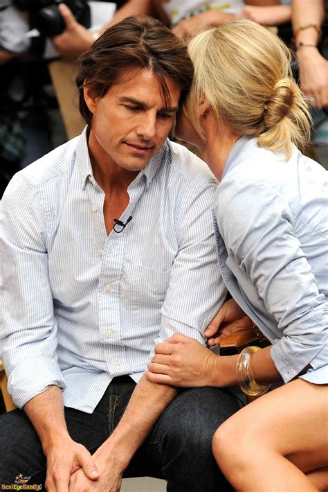 Tom Cruise And Cameron Diaz Kiss