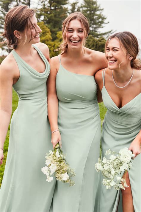 mismatched bridesmaid dresses  color