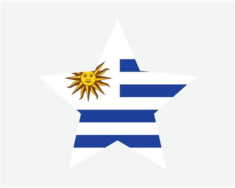 Uruguay Star Flag 26422474 Vector Art at Vecteezy