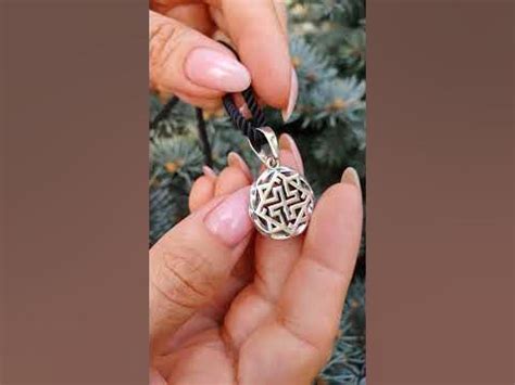 оберег валькирия из серебра - YouTube