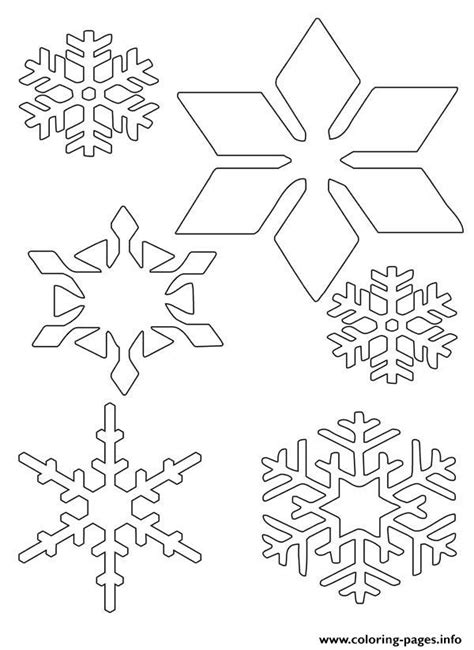 Snowflake 5 Coloring page Printable