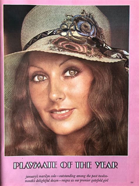 Vintage 1973 Playboy Playmate of the Year Marilyn Cole complete