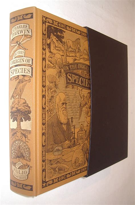 On The Origin Of Species Charles Darwin Folio Society 2008 - HC Books
