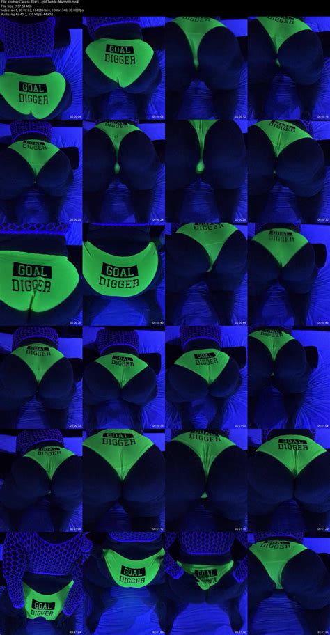 Kortney Cakes Black Light Twerk Manyvids — Postimages