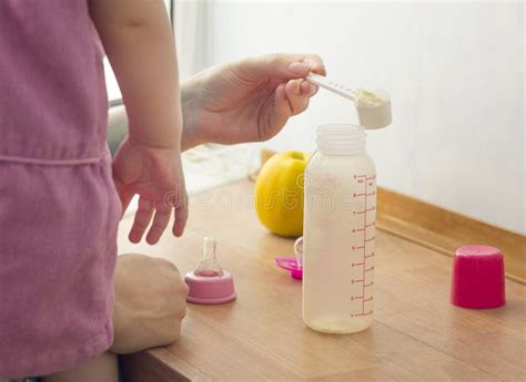 preparation  infant formula stock image image  dried babyfood