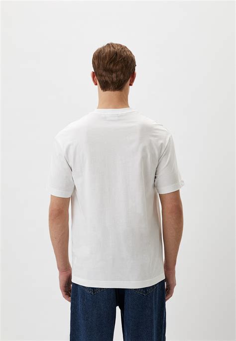 Футболка мужская Calvin Klein (Кельвин Кляйн) K10K112493 цвет белый ...