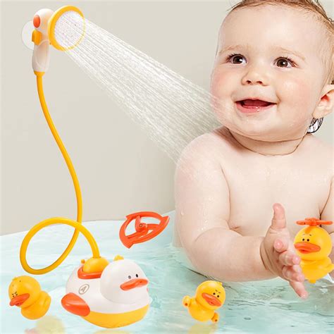 Amazon.com: ONTHEGO Duck Bath Toy Infant Shower Toy Electric Shower