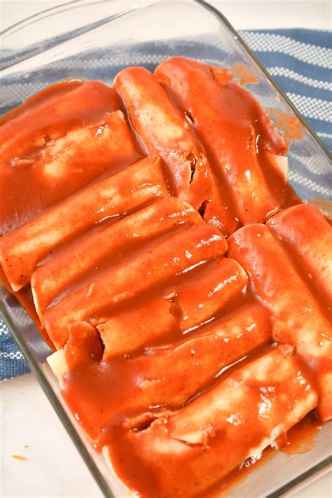 Easy Cheesy Ground Beef Enchiladas - Sweet Pea's Kitchen