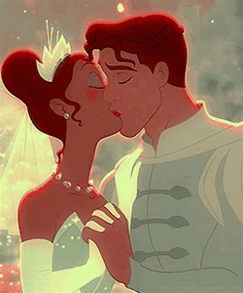 Tiana And Naveen Kiss