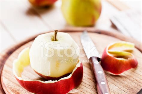 Peeled Apple Stock Photo – Royalty-Free Images | FreeImages