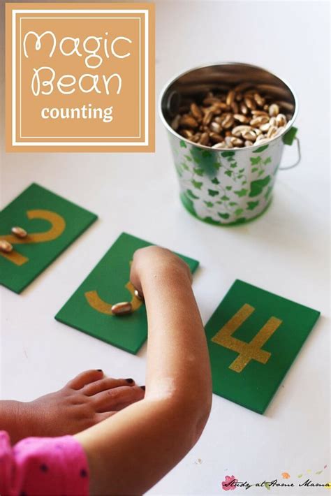 Magic Bean Counting - a simple math activity inspired by Jack and the ...