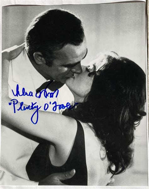 Sold Price: James Bond actress Lana Wood signed 10 x 8 inch b/w photo