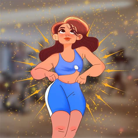 ArtStation - Gym girl