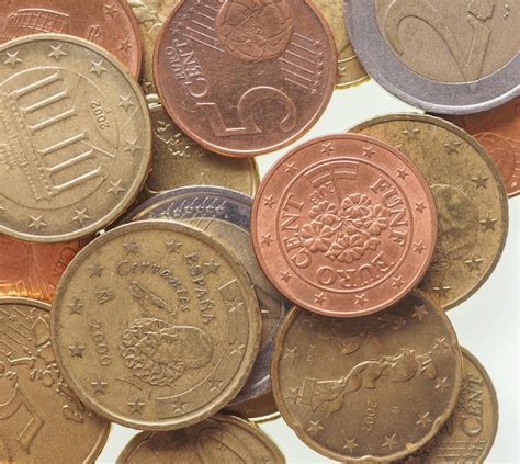 Premium Photo | Euro coins isolated