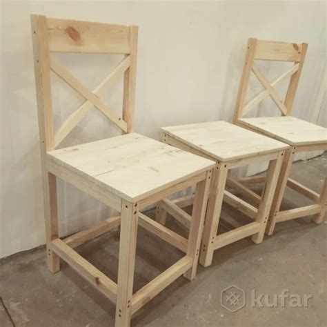 Стулья из массива сосны, лофт, доставка, цена 95 р. купить в Минске на ...