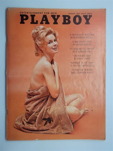Playboy Magazine March 1963 Centerfold connected and intact | eBay