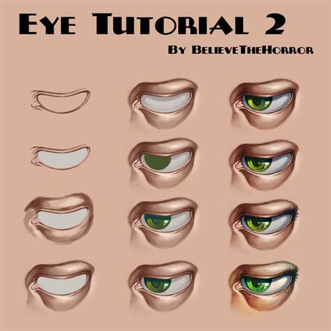 eye tutorial   fleshqb  deviantart
