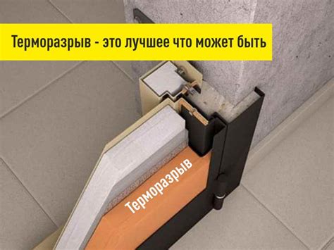 Двери с терморазрывом