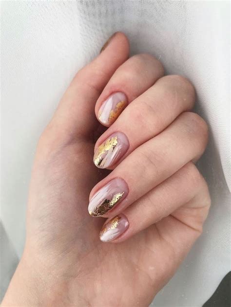 pin  gisell  nails nail art foil nails pretty nails