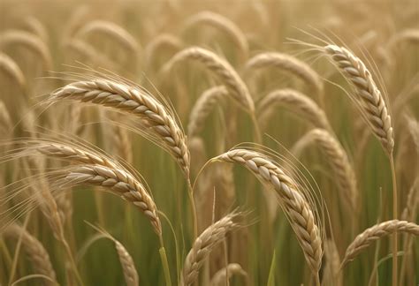 barley plants behind the field 47727271 Stock Photo at Vecteezy
