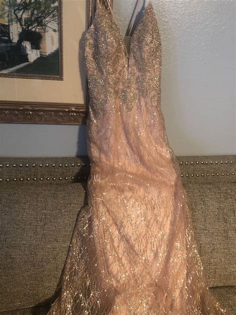 Beaded long dress by Cinderella Devine - Gem