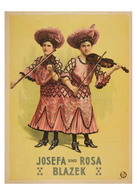 Blazek, Josefa, & Rosa Blazek | Conjoined sisters from Bohemia | The ...