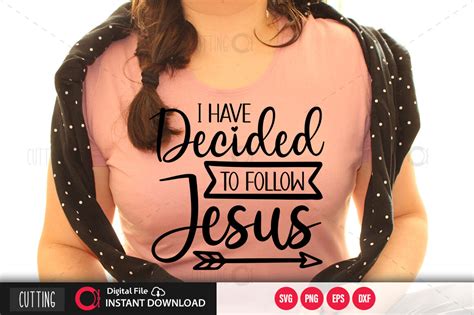 i have decided to follow jesus svg By Regulrcrative | TheHungryJPEG