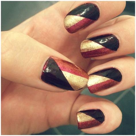 Nail art - taping | Nails, Nail art, Cute nails