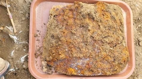 Rare metal slab unearthed in Maryland identified as part of 17th ...