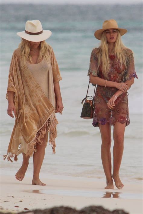 SHAYNA TAYLOR Out with a Friend at a Beach in Tulum 01/24/2021 – HawtCelebs