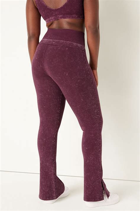 Victoria's Secret PINK Foldover Flare Legging | Victoria's Secret Ireland