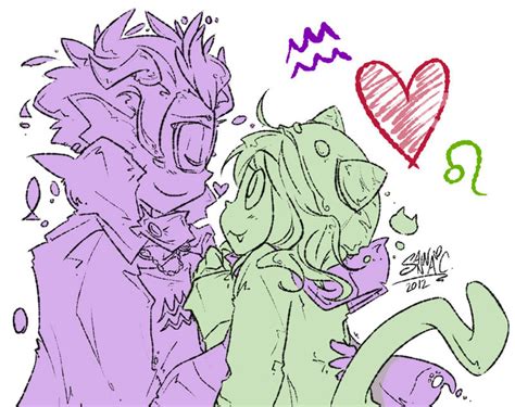 Homestuck - Eridan n' Nepeta 01 by sanna-mania on DeviantArt