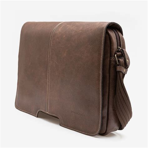 Bolsa Carteiro Em Couro - Bolsa Carteiro Em Couro Camel