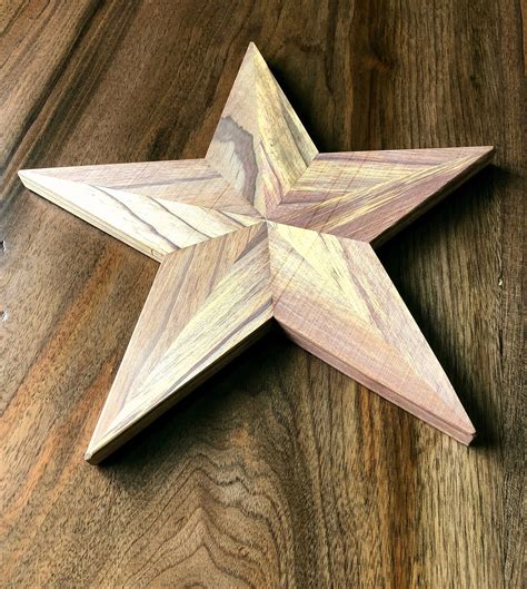 Wooden Handmade Star Custom Size - Etsy | Wooden stars, Wood stars, Wooden
