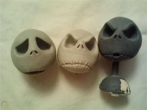 Nightmare Before Christmas authentic Jack Skellington head resin casts | #17878849… | Clay art ...