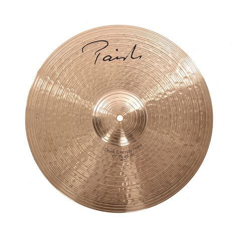Paiste 15" Dark Energy Mark I Hi-Hat Pair – Chicago Music Exchange